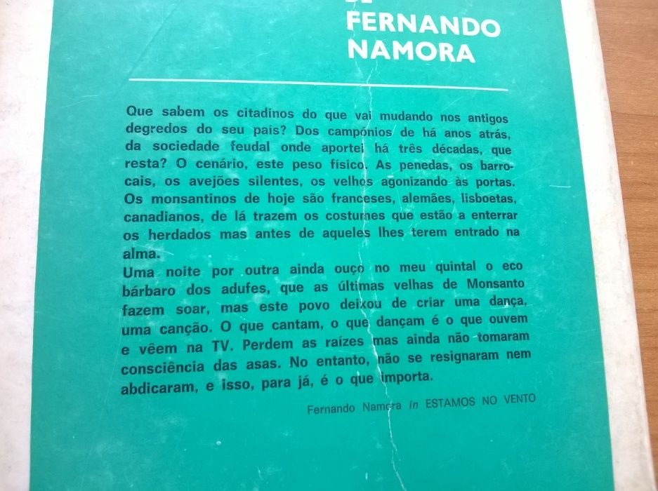 Estamos no Vento (1.ª ed.) - Fernando Namora (portes grátis)