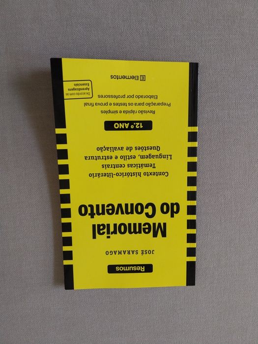 Livro Resumo Memorial Convento 12 ano