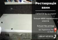 Реставрація Відновлення ванн  Продаж акрилу .