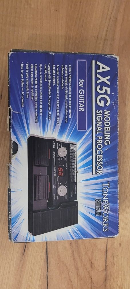 Efekt gitarowy Korg ToneWorks AX5G