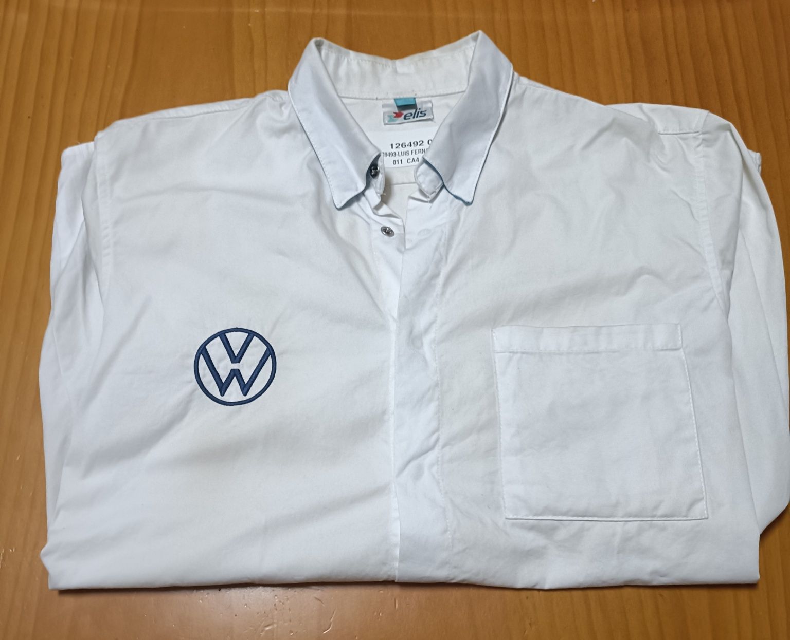 Camisas Brancas Volkswagen