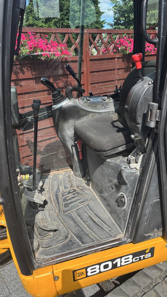 Jcb 8018 Minikoparka 2015 rok Brutto