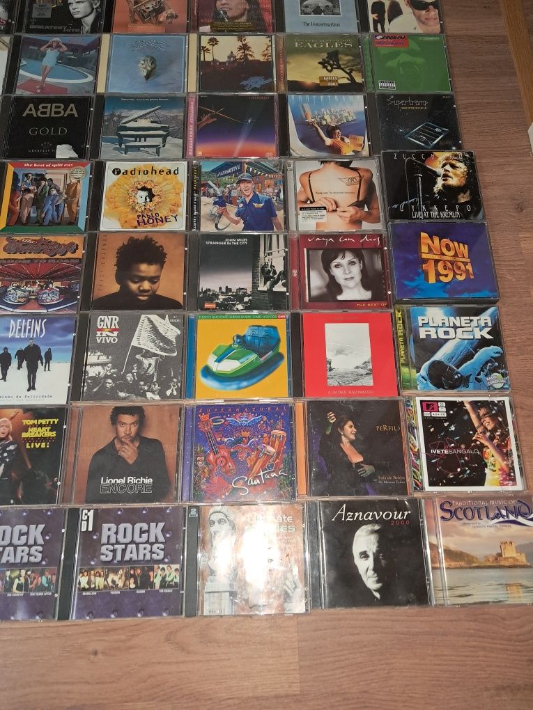 Lote CDs Beatles U2 Pink Floyd Bowie Dylan Springteen Clássica  +400