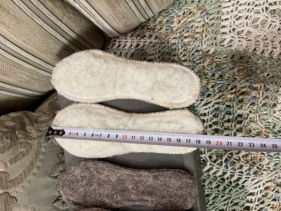 Теплі устілки 17, 18, 19см