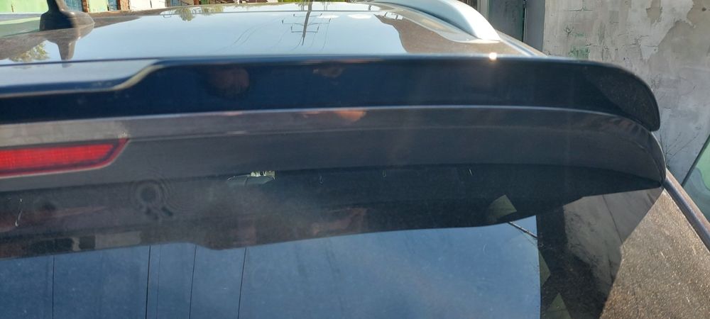 Спойлер audi q7 антикрыло  s line тюнинг abt