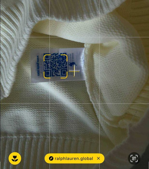 Чоловічий Светр вʼязаний кофта  Polo  Ralph Lauren White прапор  USA