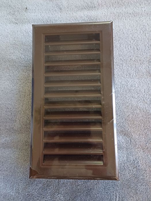 Kratka kominowa Parkanex 120 x 240 mm brązowa. Nowa! 2 sztuki.