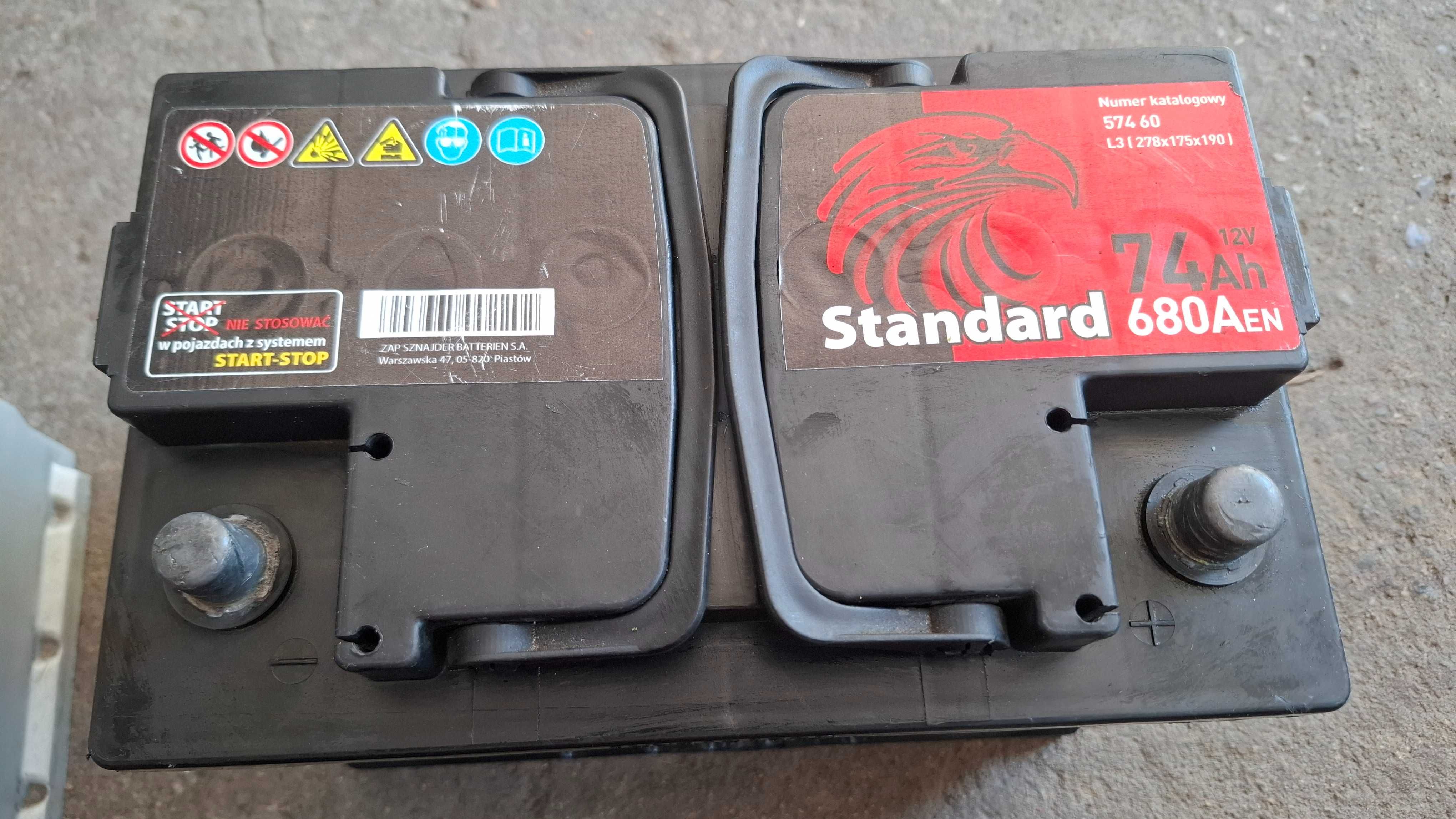 Akumulator 12V 60Ah ,74Ah,