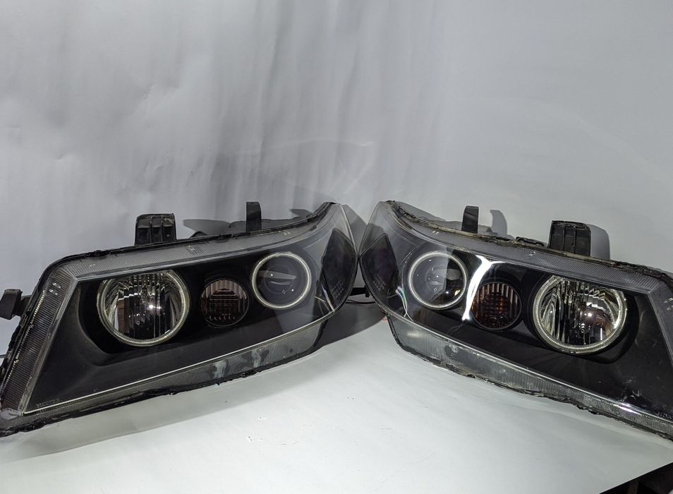 HONDA ACCORD 7 2002-2008 Фари BI-LED,ДХО,підсвітка лінз