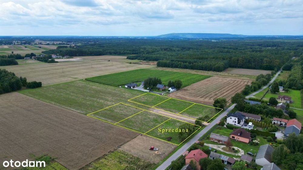 Działka budowlana 1300m² Sobaków, gm. Gorzkowice