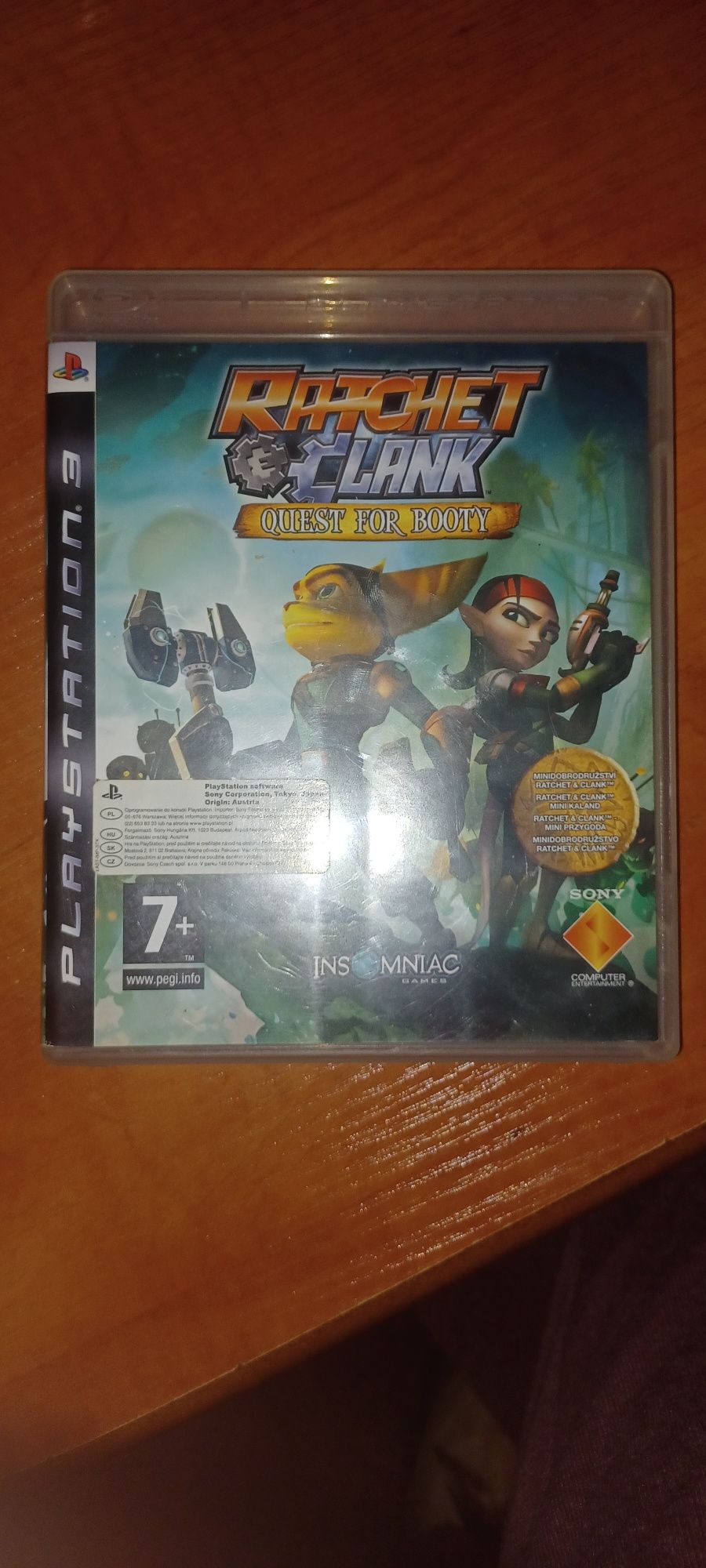 Gra na ps3 rachet I clank quest for booty