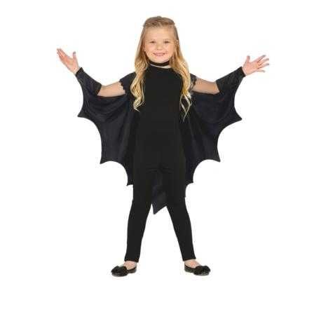 Strój Skrzydła Nietoperza rozm. 122/128 peleryna Drakuli Bal