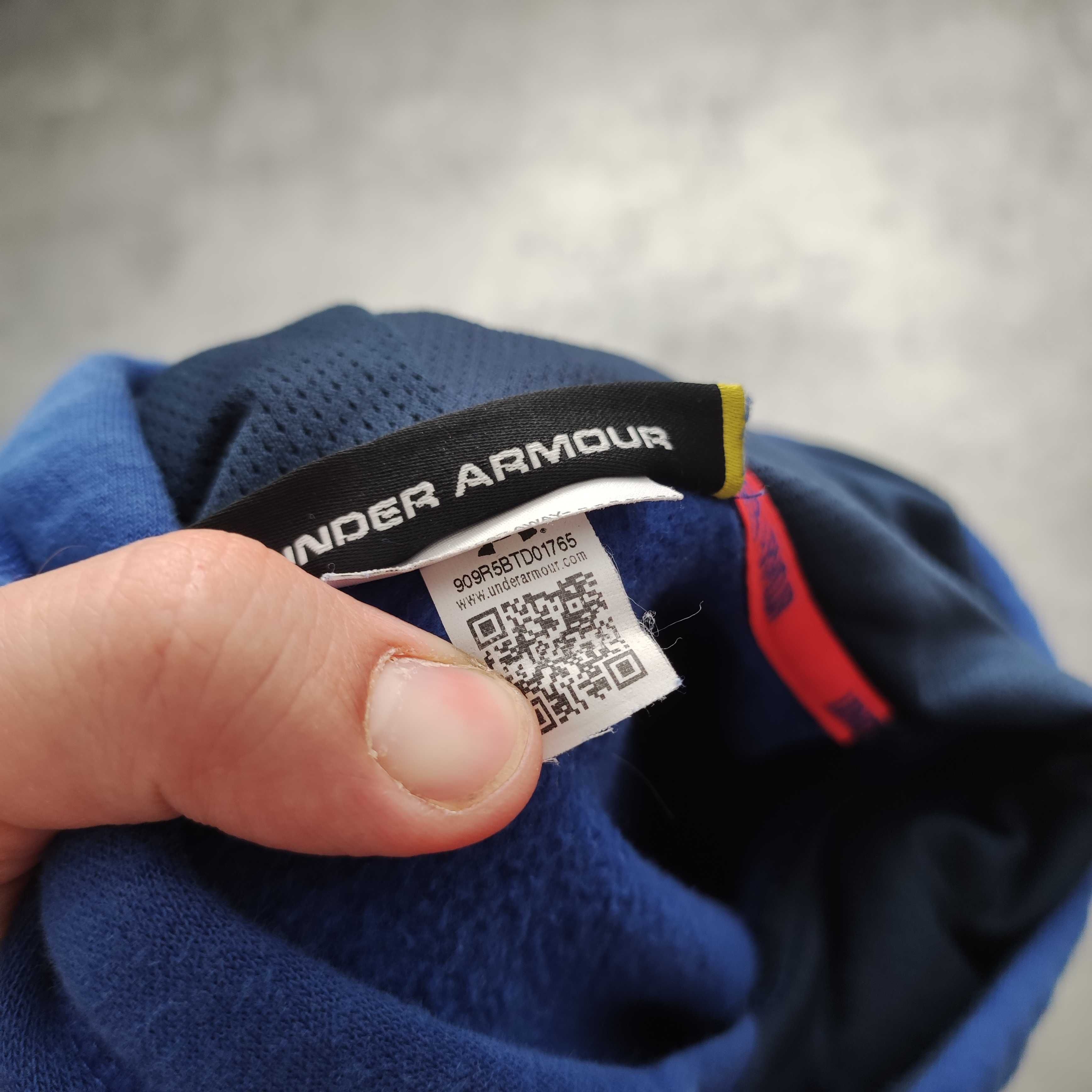 MĘSKA Bluza PREMIUM Hoodie z Kapturem Sportowa Bawełna Under Armour