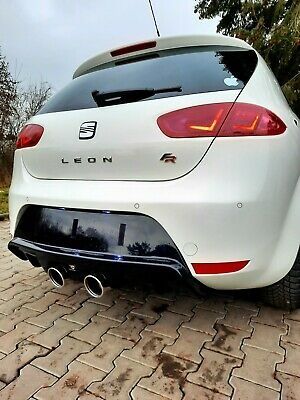 SPOILER DIFUSOR ESCAPE SEAT LEON 1P CUPRA FR LOOK R32 novo