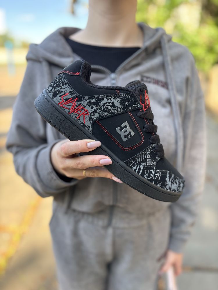 Чоловічі кросівки DC x Slayer Court Graffik Black