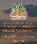 ~~Ostatnie miejsca  -TYLKO 70m od jeziora,las sosnowy-Boszkowo