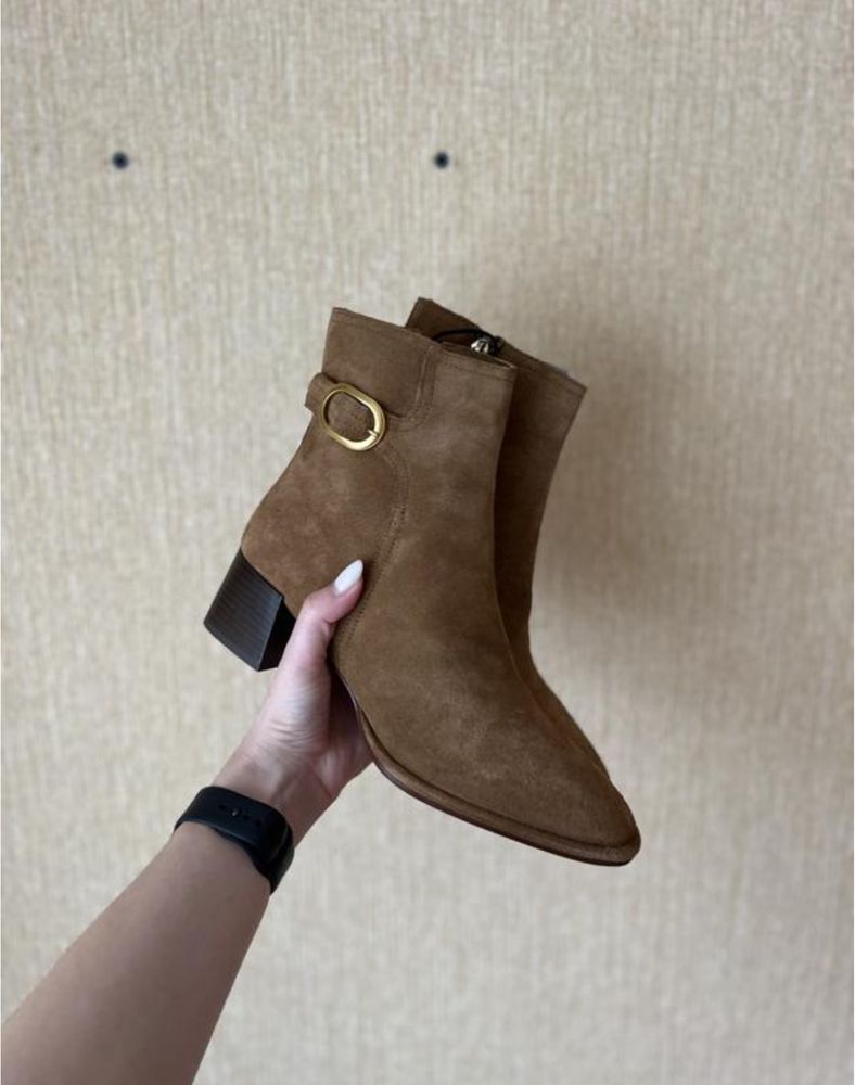 Черевики замшеві черевики Zara