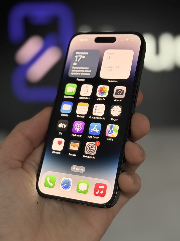 RATY 0% iPhone 14 Pro 256GB BATERIA 100% GWARANCJA 12 miesięcy!!!