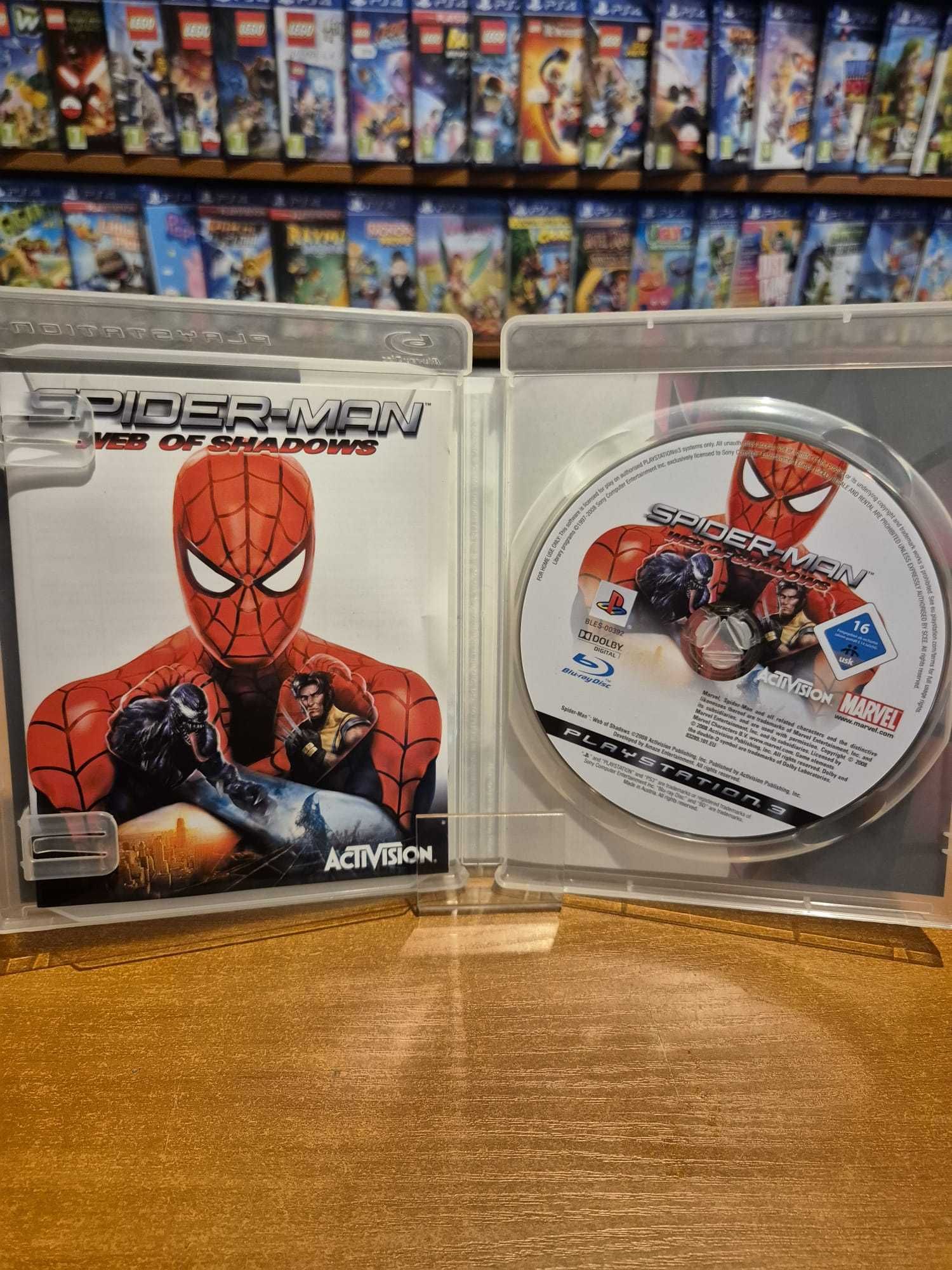Gra Spiderman Web Of Shadows PS3  / Poznań / Sklep / Wymiana /