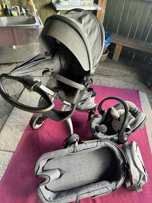 Stokke Xplory KOMPLETNY wózek dziecięcy
