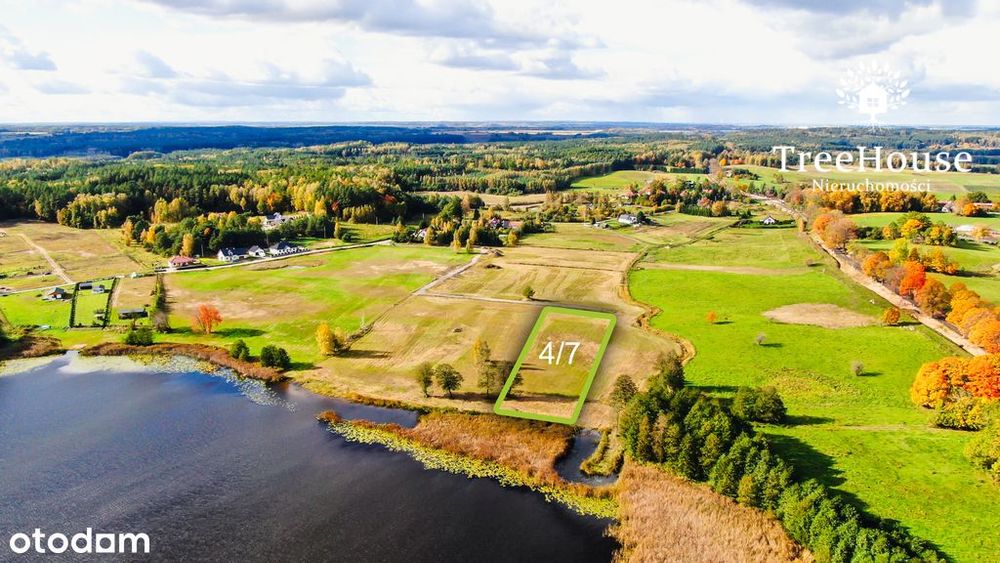 Wyjątkowa działka z linią brzegową - Pożarki.