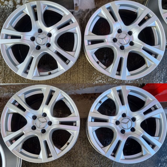 Alufelgi 5x112 Mercedes Audi VW Skoda Seat 8 x 18 cala ET47 wzmacniane