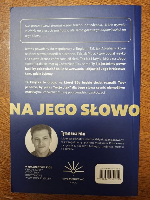 Na Jego słowo- Tymoteusz Filar