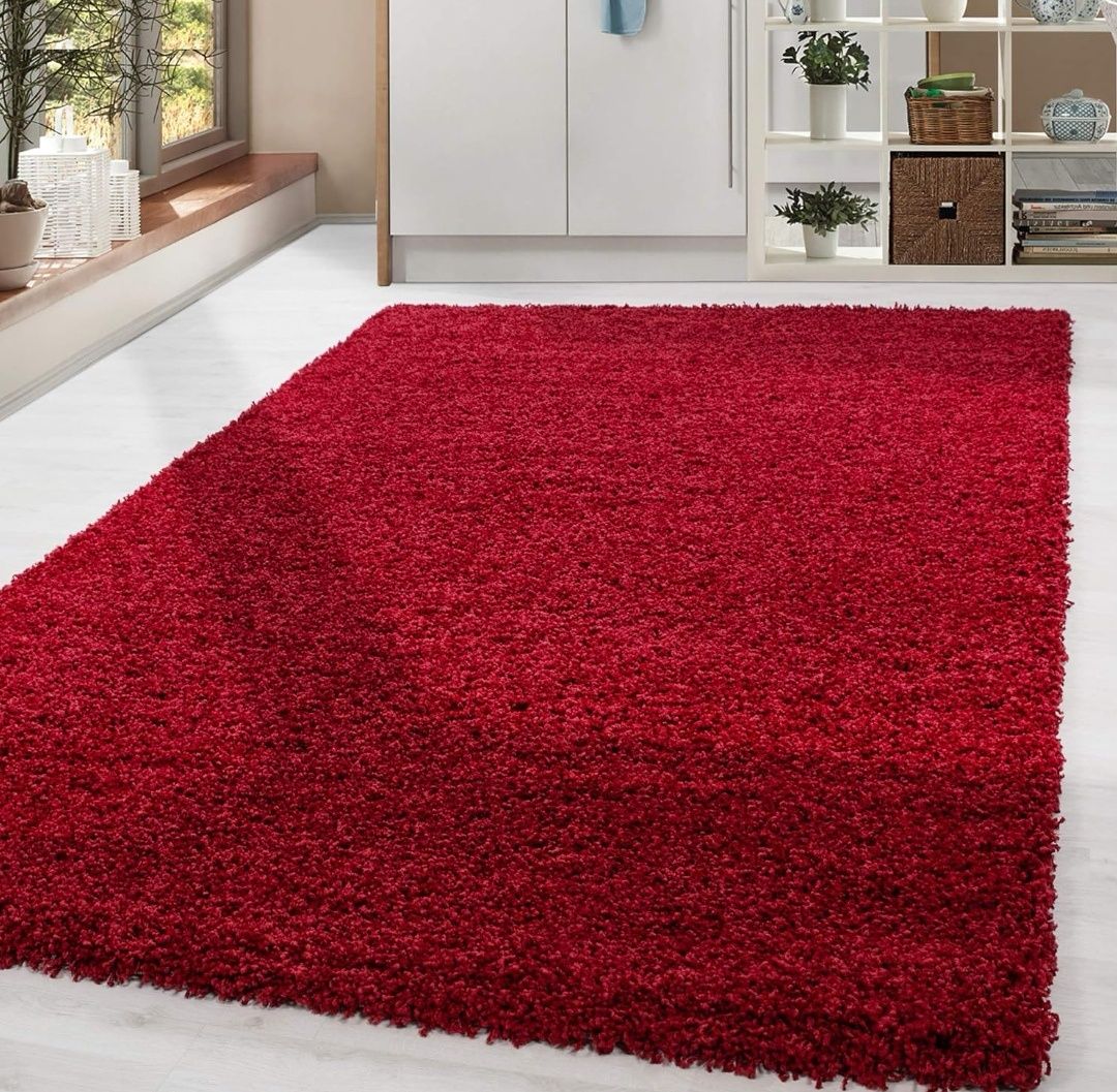 Dywan czerowony bordo 200-300 cm