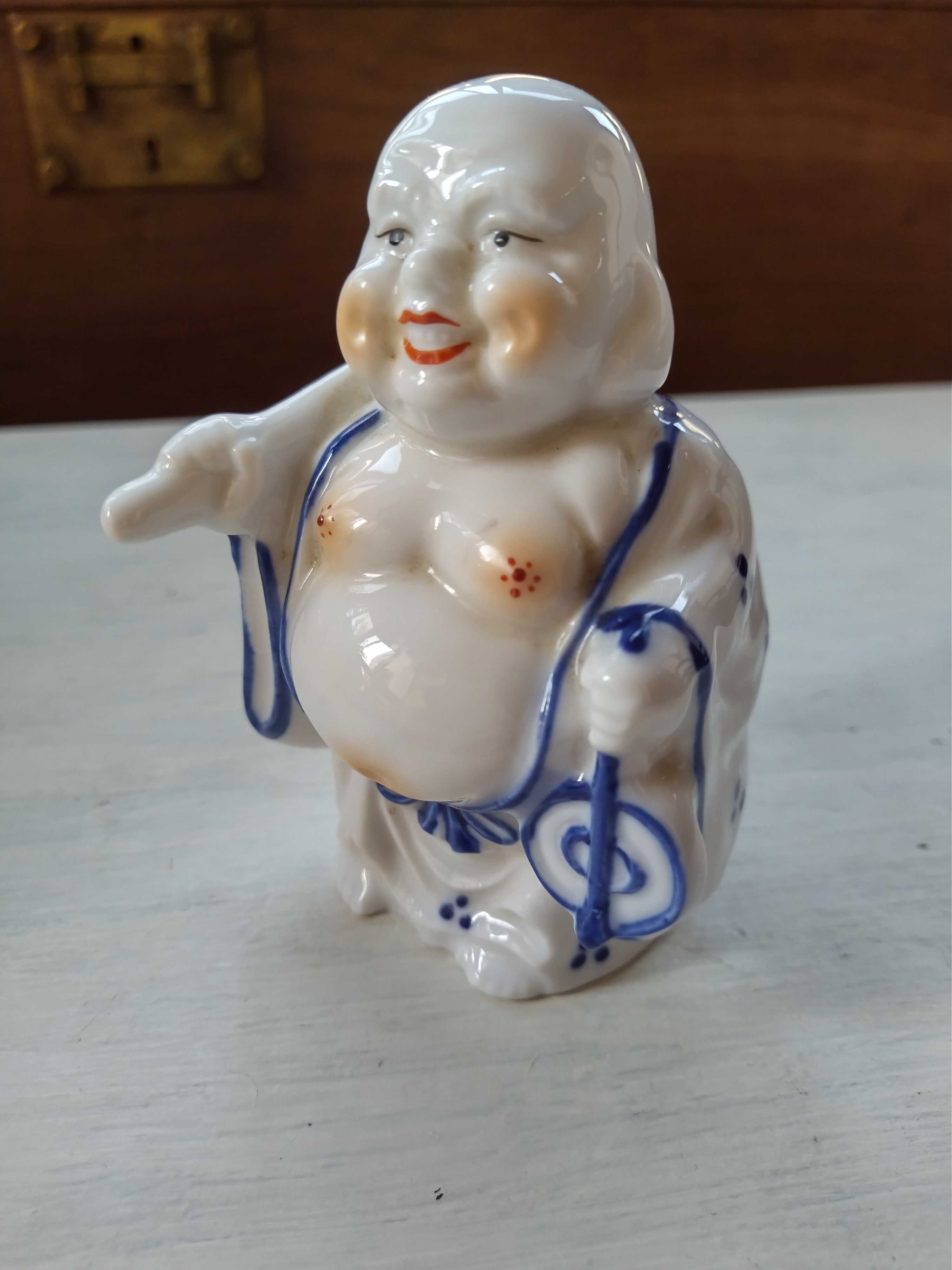 Raro buda oriental em porcelana