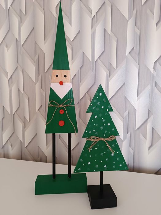 Різдвяний декор з дерева