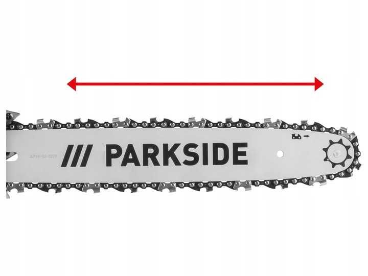 Elektryczna piła łańcuchowa Parkside PKS 1600 B2 1600W NIEKOMPLETNY
