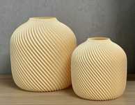 Zestaw 2x WAZON  • Spiralny • BUTTER YELLOW
