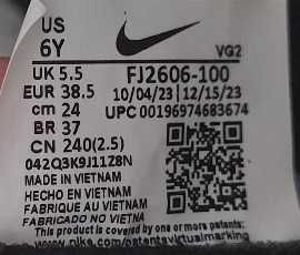 Ténis Futsal Nike Tamanho 37,5