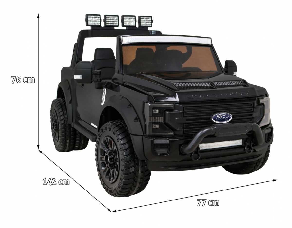 Pojazd Ford Super Duty Czarny SX2088