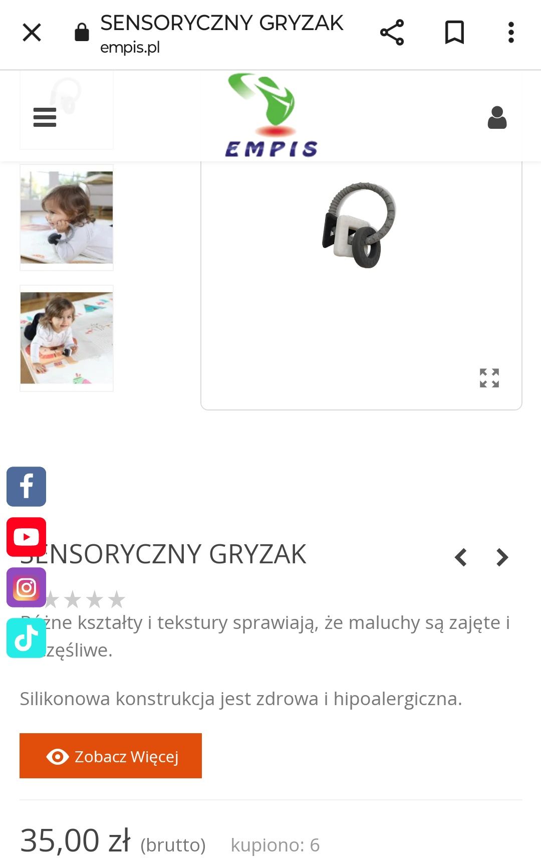 Gryzak sensoryczny