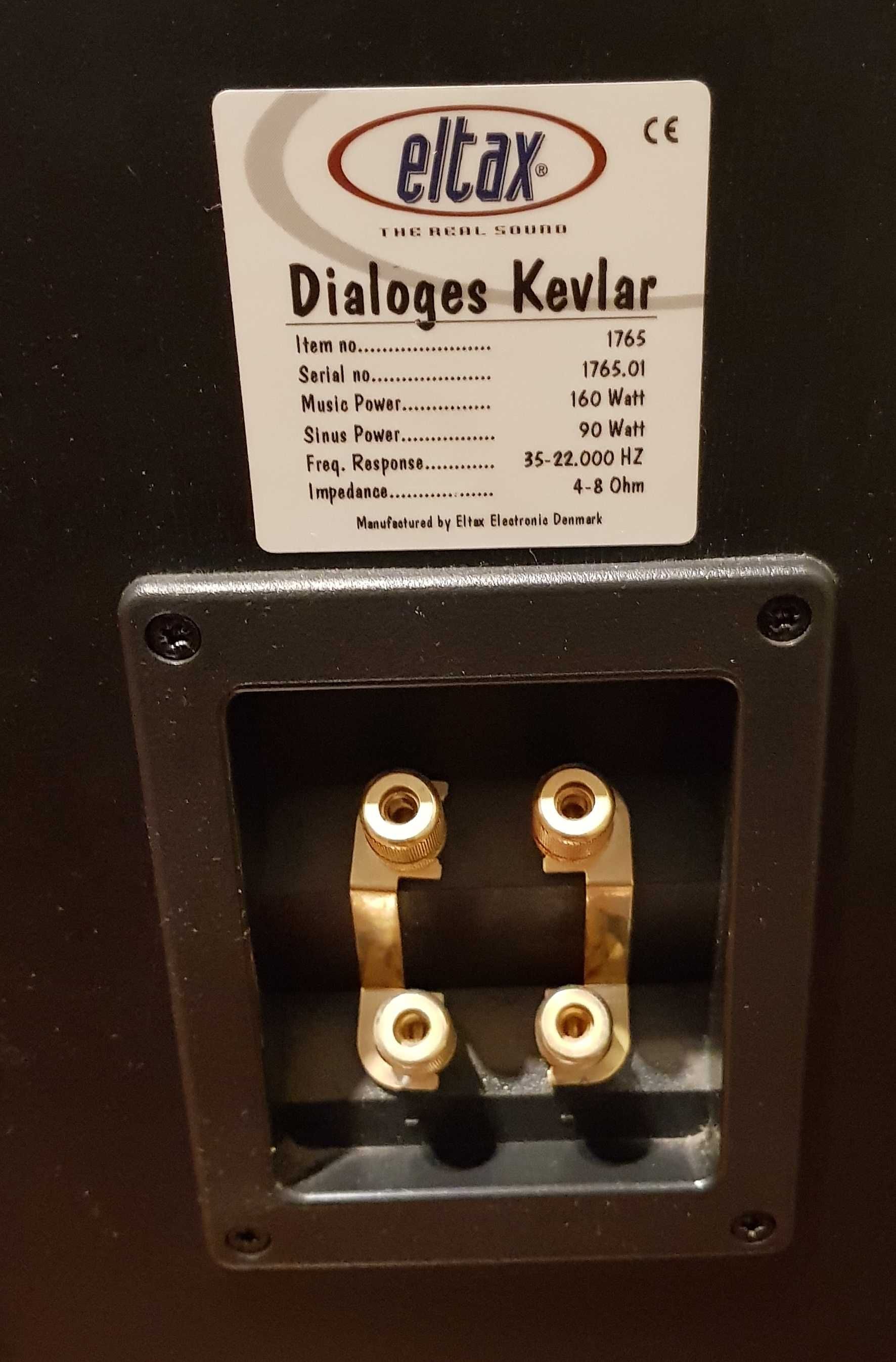 Kolumny Stereo ELTAX Dialoges Kevlar Bi-Wiring