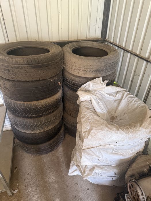 Oddam opony! (4 sztuki uzyte jeden sezon - leza od kilku lat w worach)