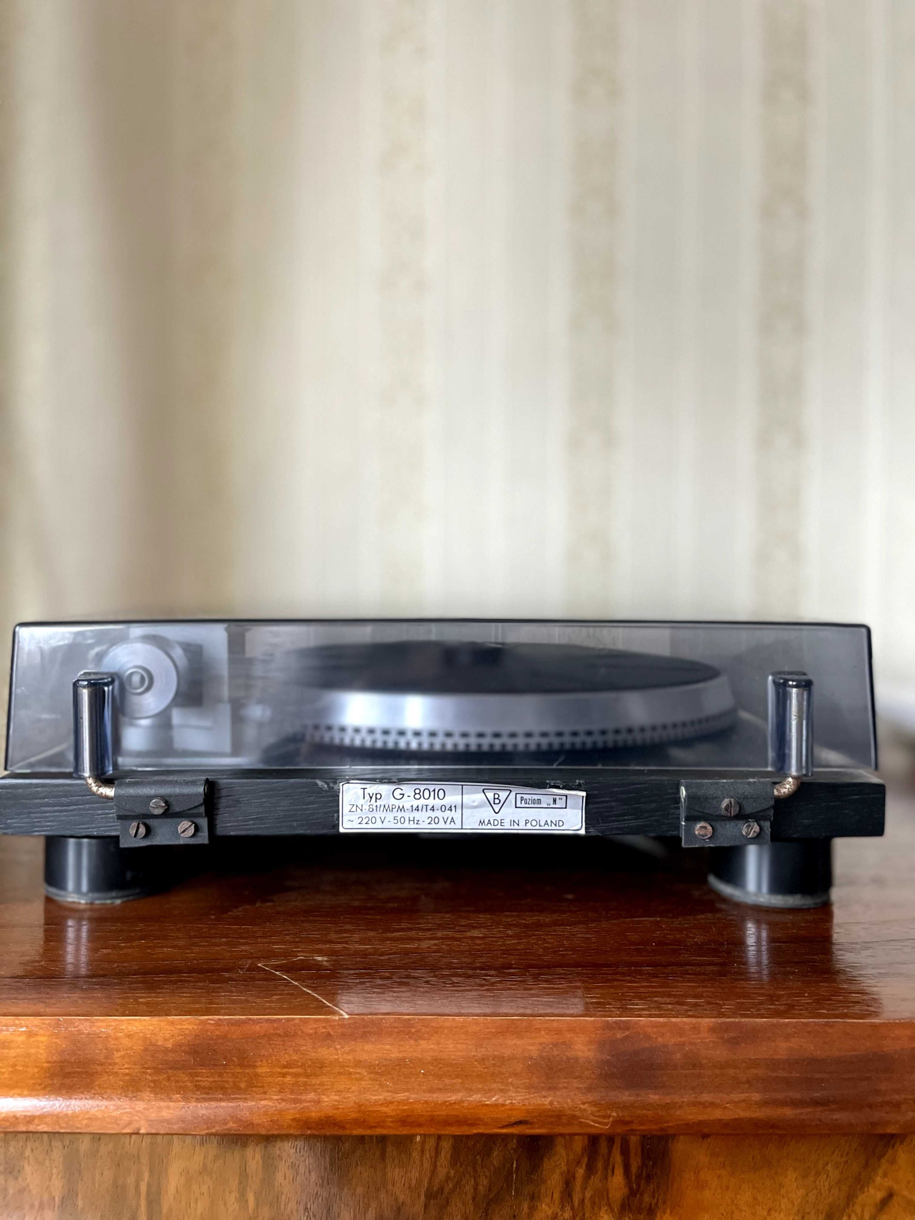Unitra (Gramofon G‑8010 + Amplituner Tosca 303 [radio]) + kolumny Sony
