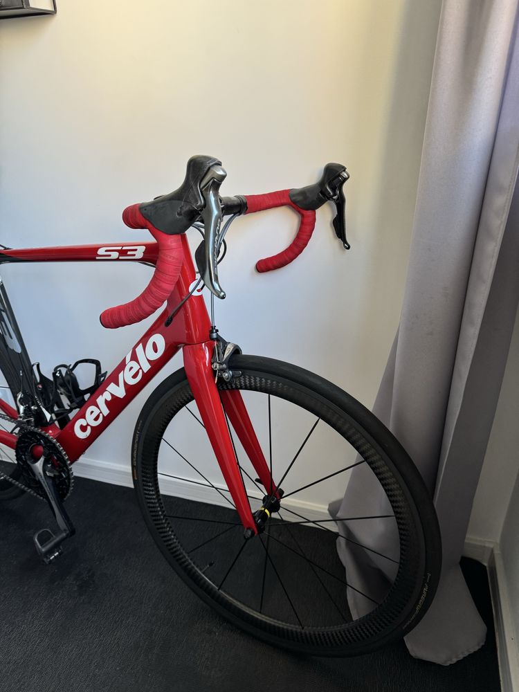 Rower szosowy Cervelo S3 r. 58 Dura-Ace Mavic