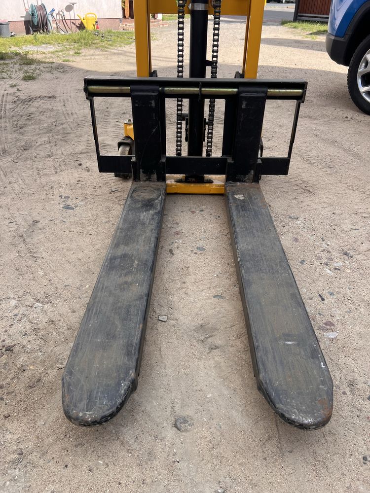 Wózek hydrauliczny 2T 2000kg 160cm podnośnikowy z rozsuwanymi widłami