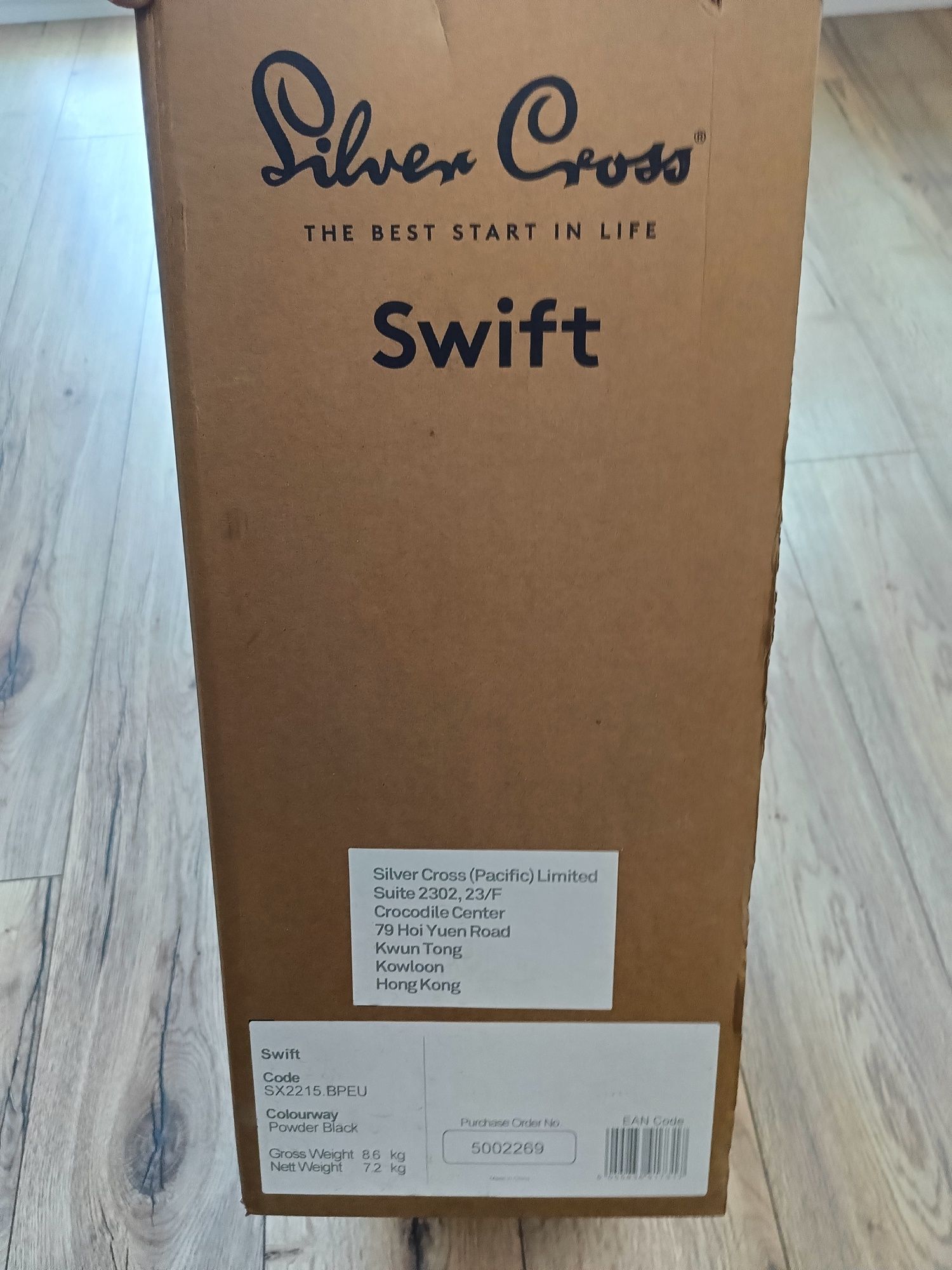 Wózek spacerowy brytyjskiej firmy Silver Cross Swift