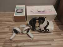 Google Oculus meta Quest 2 plus pasek m2 PRO PLUS rok gwarancji