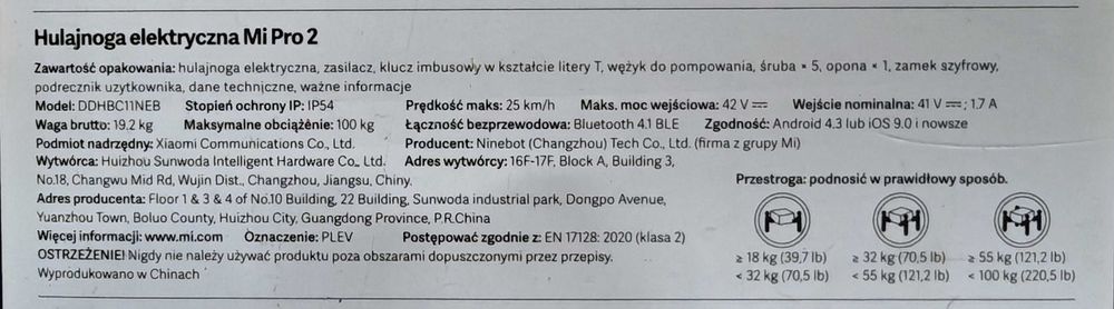 OKAZJA Xiaomi Mi Electric Scooter Pro 2 pierwsza edycja