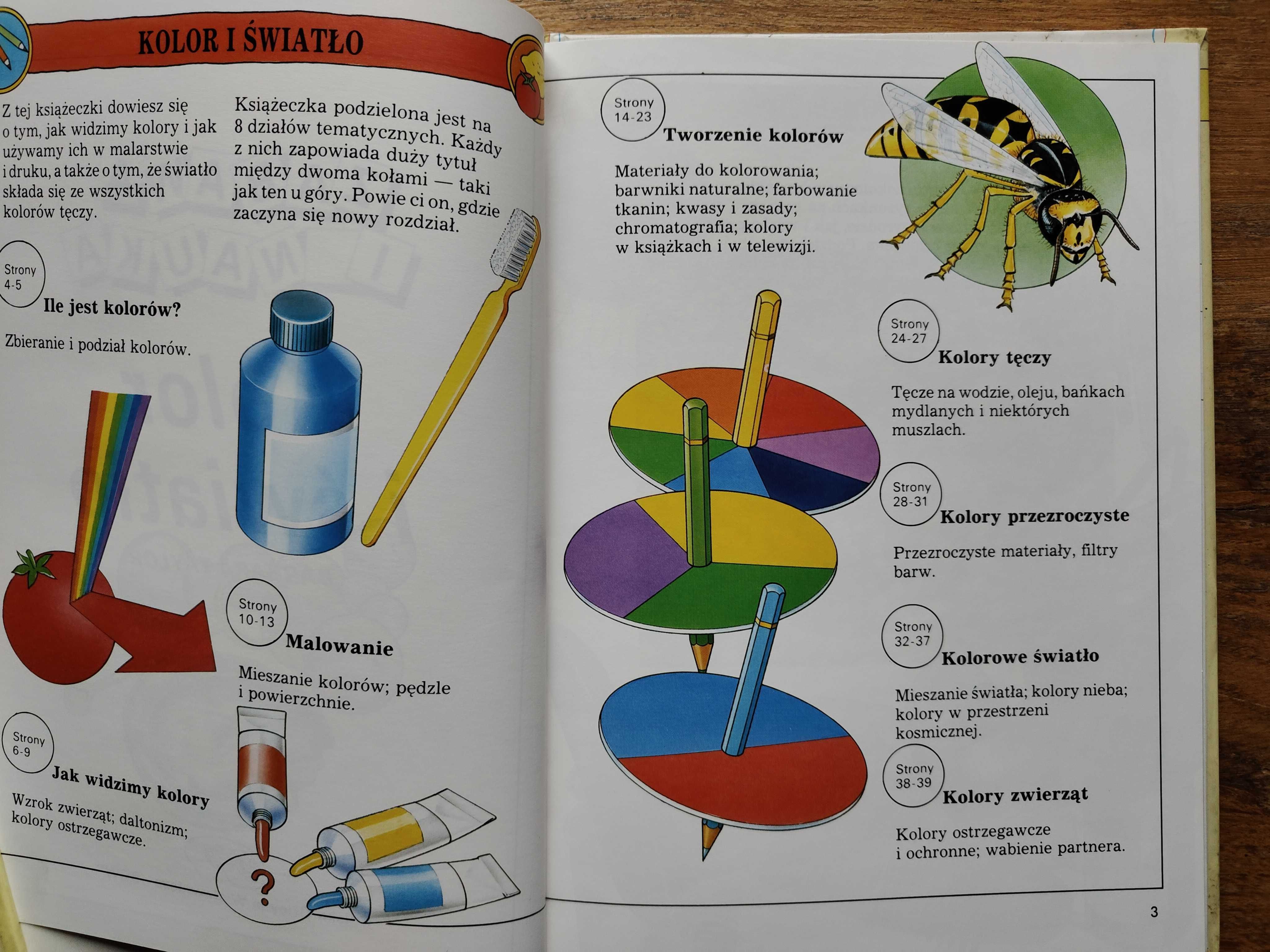 Zabawa i nauka Kolor i światło, Powietrze i latanie- B. Taylor 2 t.