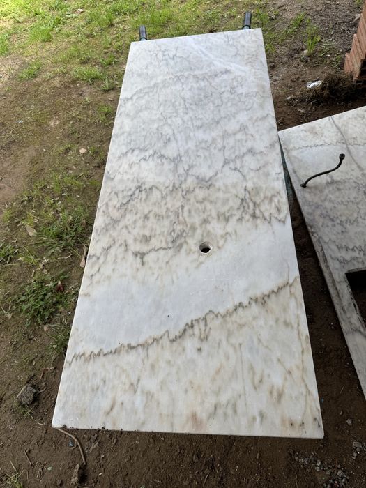 Pedras banca e pia inox c/torneira