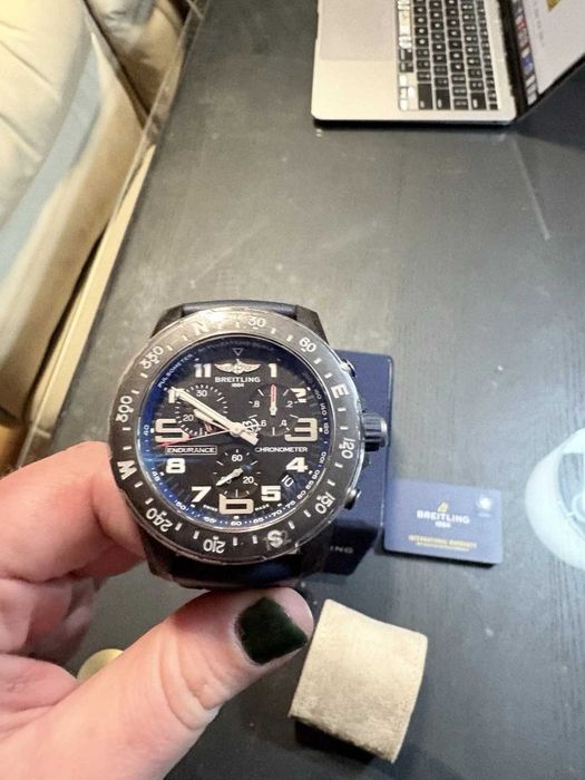 Relógio mecânico automático Breitling para homem