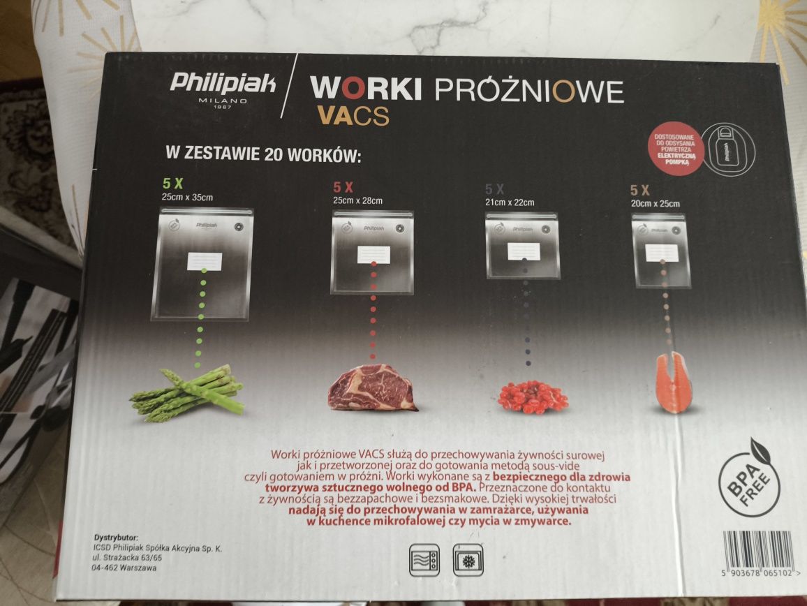 Pojemniki różniowe Philipiak Nowe