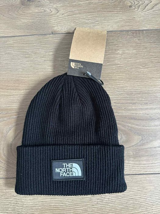 Czapka the north face zimowa unisex męska damska na zimę czarna