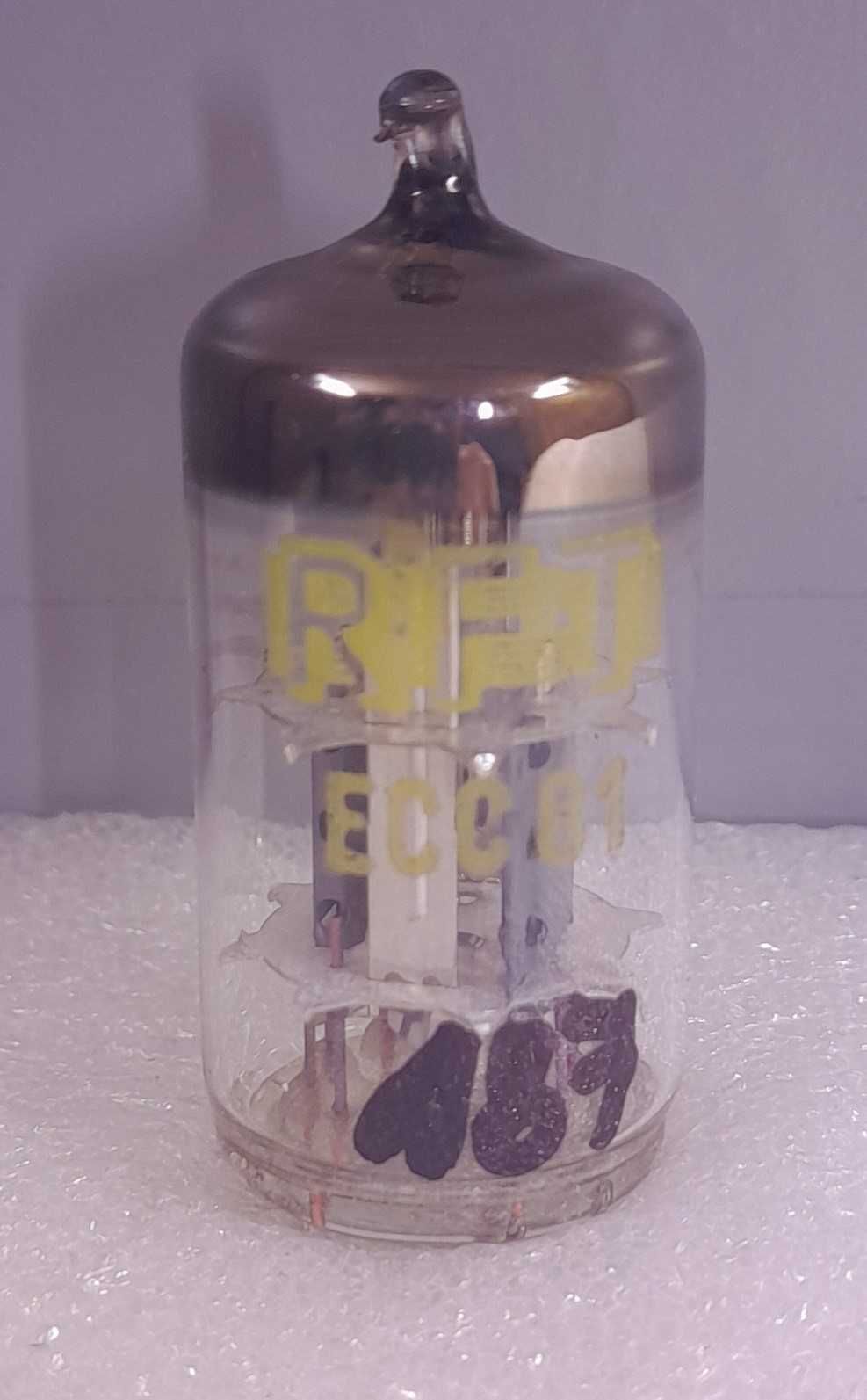 Lampy elektronowe ECC81 RFT NOS