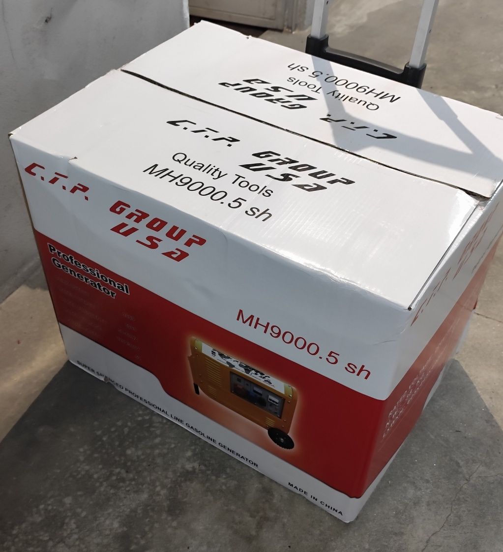 Gerador Profissional 9,5Hp 9000W + CABO RESIDENCIAL